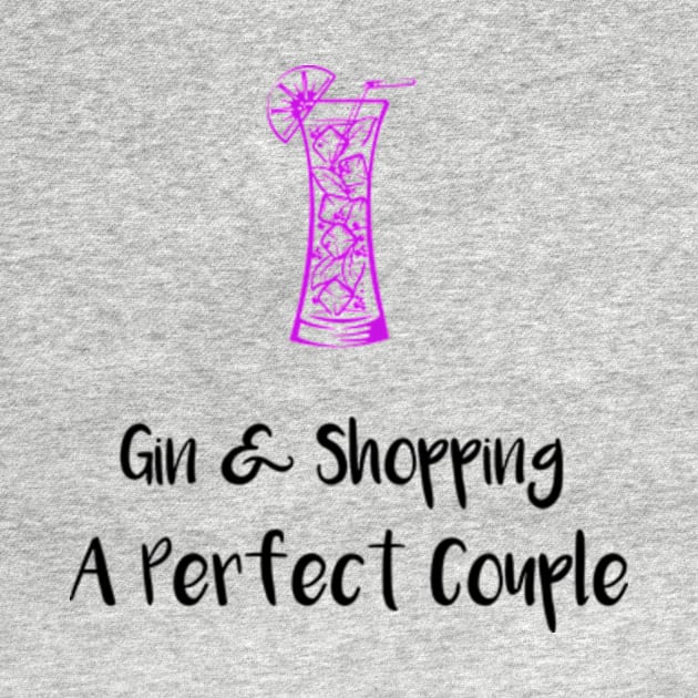 Gin And Shopping - Shopping Funny Drinking by Armadales